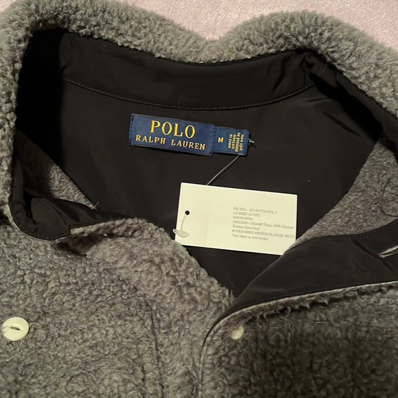 NWT: Polo Ralph Lauren, LS shirt jacket.medium size. - Picture 4 of 8